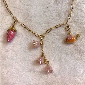 Charm Necklace Cottagecore